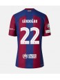 Moški Nogometna dresi replika Barcelona Ilkay Gundogan #22 Domači 2023-24 Kratek rokav